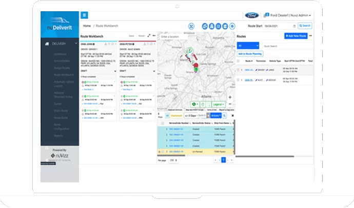 Vehicle Routing & Scheduling - nuVizz